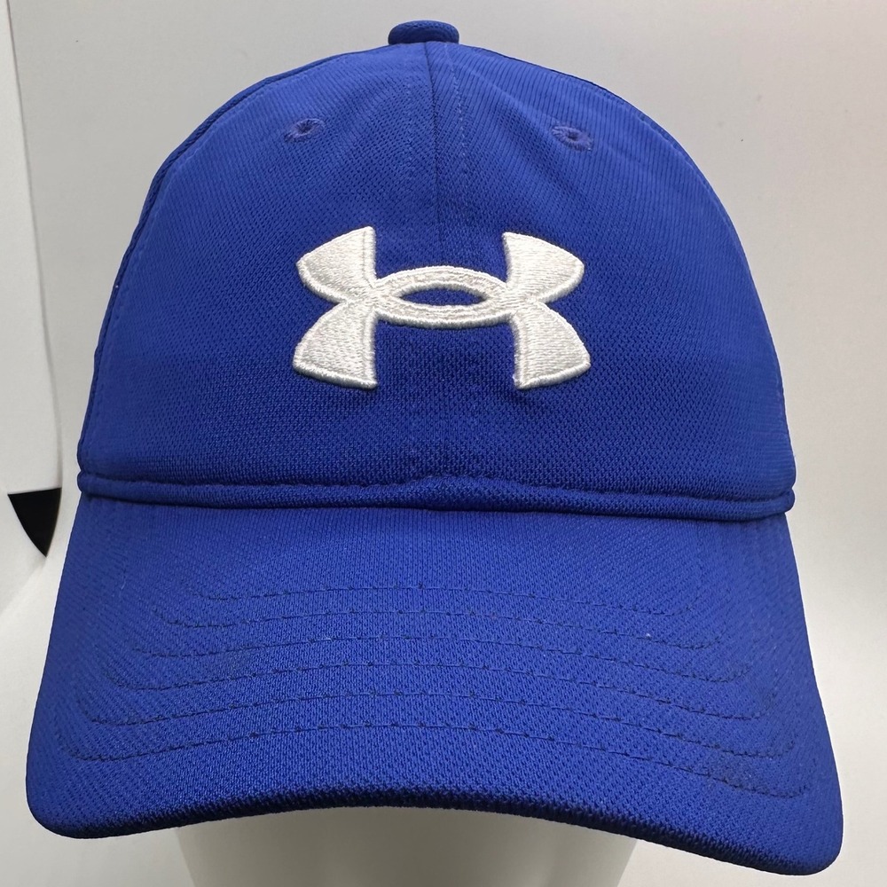 Under Armour Youth Royal Blue Hat Cap Adjustable Back Athletic Baseball